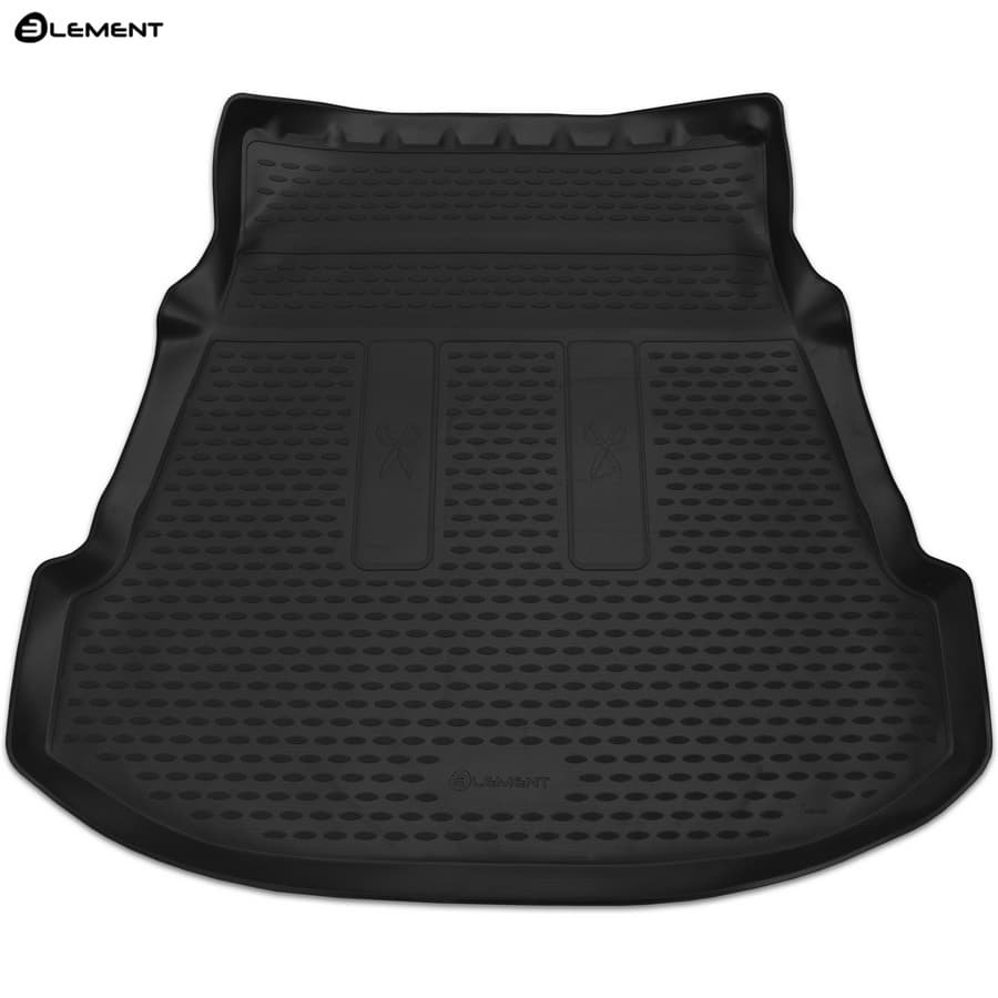 Коврик в багажник Toyota Fortuner  2005-2015, полиуретан Element, Черный, Арт. NLC.48.56.B13