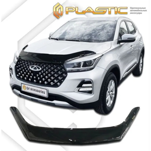 Дефлектор капота Ca-Plastic для Chery Tiggo 4 Pro, арт.20100101169270000000000
