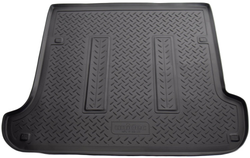 Коврик в багажник Toyota Land Cruiser Prado (J120) 2002-2007 5 дв., полиуретан Norplast, Черный, Арт. NPL-P-88-40