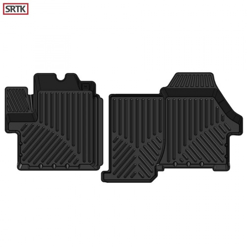 Коврики в салон Fiat Ducato  2006-2014 Микроавтобус, резина 3D SRTK Premium, Черный, Арт. PR.FT.DUC.06G.02047