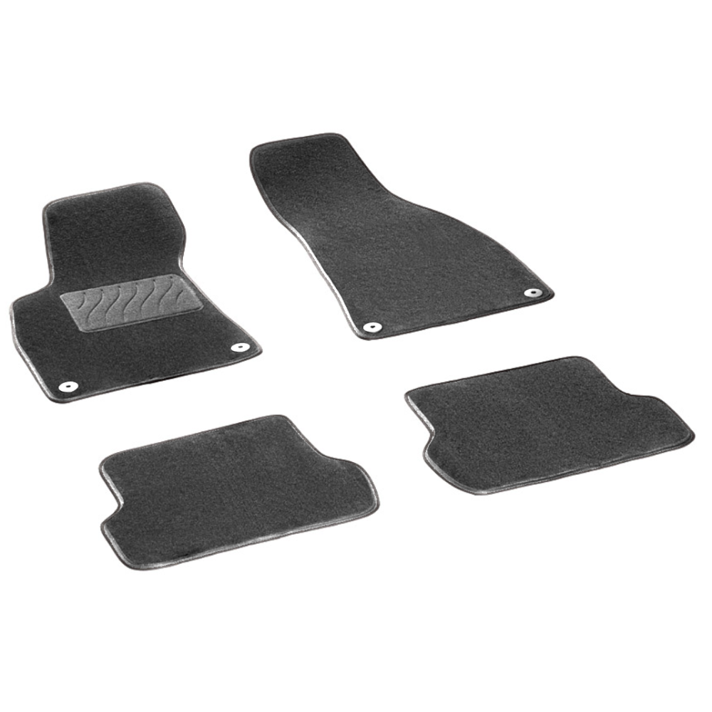 Коврики в салон Audi A4 (B8) 2007-2012 Седан, ткань Seintex Lux, Графит, Арт. 99948