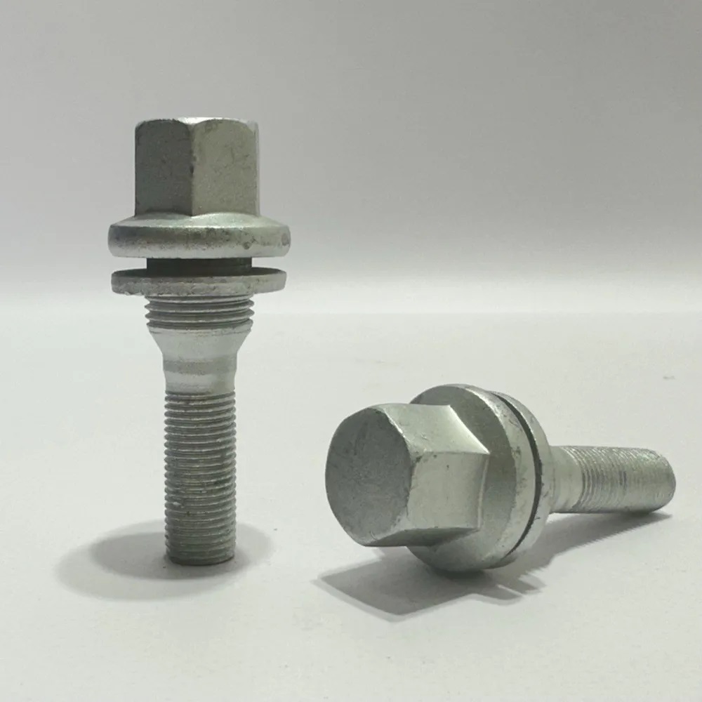 Болт колёсный M12x1.25 Прессшайба L-30мм Дакромет, Ключ 19, Арт. P72156(19)N30