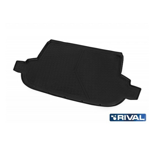 Коврик в багажник Subaru Forester  (SJ/S13) 2012-2016, полиуретан Rival, Черный, Арт. 15401002
