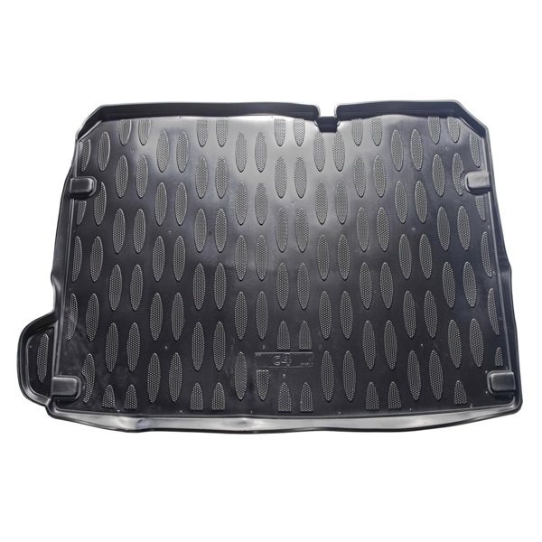 Коврик в багажник Citroen C4  2010-2016 Седан, полиуретан Aileron, Черный, Арт. 73308
