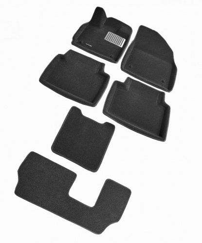 Коврики в салон EXEED VX 2021-, 3D ткань Euromat LUX, , Арт. EM3D001424