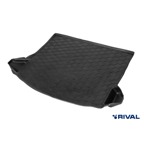 Коврик в багажник Haval Jolion 2021-, полиуретан Rival, Черный, 2WD/4WD Арт. RIV19404002