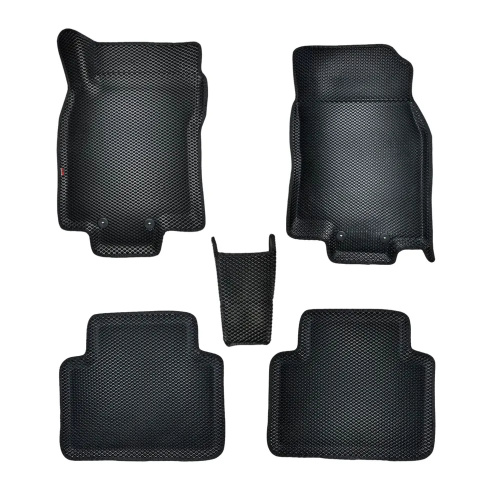 Коврики в салон Nissan X-Trail (T32) 2013-2019, 3D EVA LOCKER, Черный, Арт. EVANISXTRLT32
