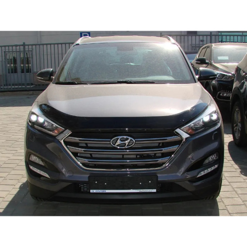 Дефлектор капота SIM для Hyundai Tucson, арт.SHYTUC1512