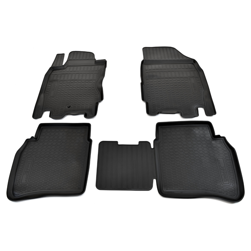 Коврики в салон Nissan Note (E11) 2005-2008, полиуретан Norplast, Черный, Арт. NPL-Po-61-31