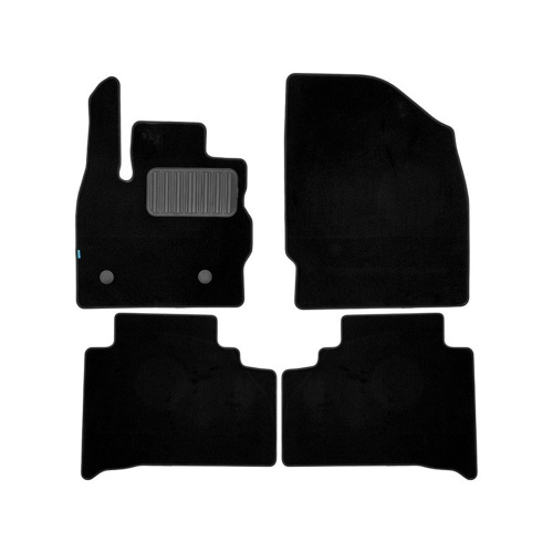 Коврики в салон Skywell ET5 2021-, ткань Klever premium, Черный, Арт. KLEVER0510700122110KH