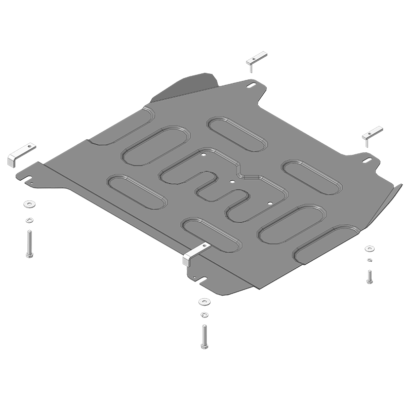 Защита КПП Nissan Navara (D40) 2004-2010 Арт. 71404