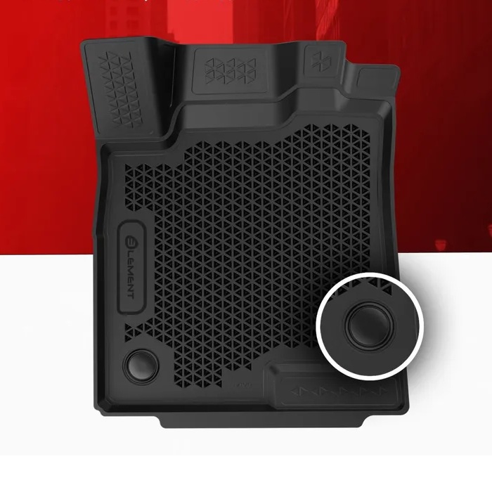 Коврики в салон Geely Monjaro  2024- FL, полиуретан 3D Element, Черный, Арт. EVAELEMENT3DA71829210K