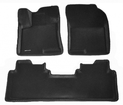 Коврики в салон Haval Jolion 2021-, 3D EVA Euromat, Черный, 2WD Арт. EM3DEVA001410