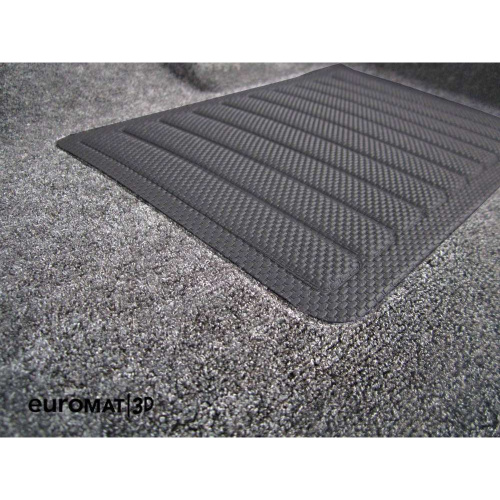 Коврики в салон Hongqi HS5 2018-, 3D ткань Euromat Business, Серый, Арт. EMC3D001480G
