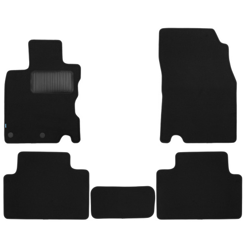 Коврики в салон Nissan Qashqai (J11) 2013-2019, ткань Klever premium, Черный, Арт. KVR03364322110KH