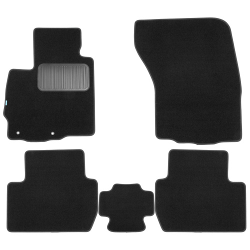 Коврики в салон Mitsubishi Outlander   2009-2012 FL, текстильные Klever premium, Черный,  Арт. KLEVER03352322110KH