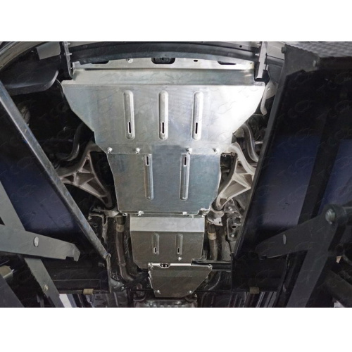 Защита картера двигателя, КПП, РК, радиатора, топл. бака Jeep Grand Cherokee IV (WK2) 2013-2023 FL Арт. ZKTCC00356K