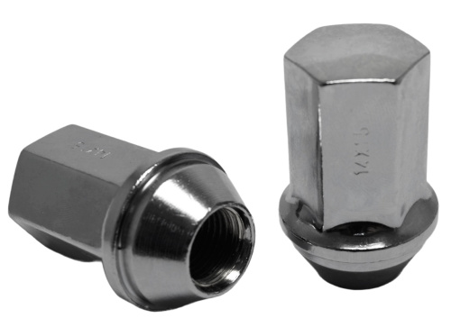Гайка колеса M14x1.5 Конус h-46мм закрытая, Хром, Ключ 22, Арт. 801948V46