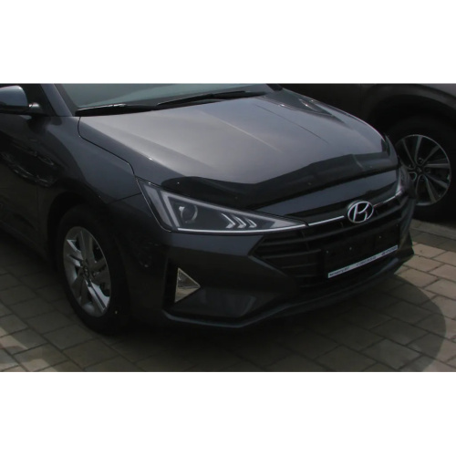 Дефлектор капота SIM для Hyundai Elantra, арт.SHYELA1812