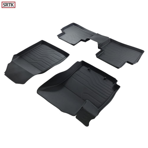 Коврики в салон Hyundai Creta  2020-, резина 3D SRTK Premium, Черный, Арт. PR.HY.CRE.21G.02098