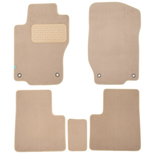 Коврики в салон Mercedes GL (X164) 2006-2009, текстильные Klever premium, Бежевый, Арт. KLEVER04342122112KH