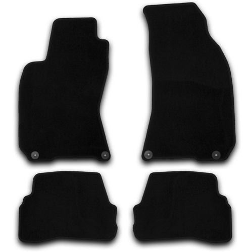 Коврики в салон Volkswagen Passat (B5) 1996-2001 Седан, ткань Klever эконом, Черный, Арт. KLEVER01510901200K