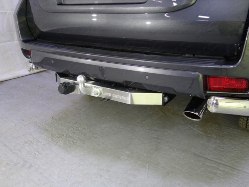 Фаркоп Toyota Land Cruiser Prado (J150) 2009-2013 5 дв. с надписью Land Cruiser TCC Арт. TCU00061