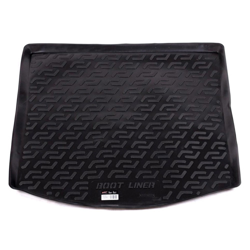 Коврик в багажник Volkswagen Touran  2003-2006, пластик, L.Locker, Черный, Арт. 0101120100
