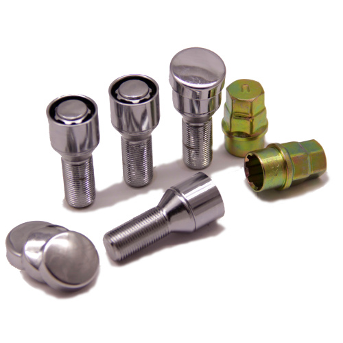 Секретные болты M15x1.25 Сфера L-30мм Хром, Ключ 17-19, Арт. 389120X2