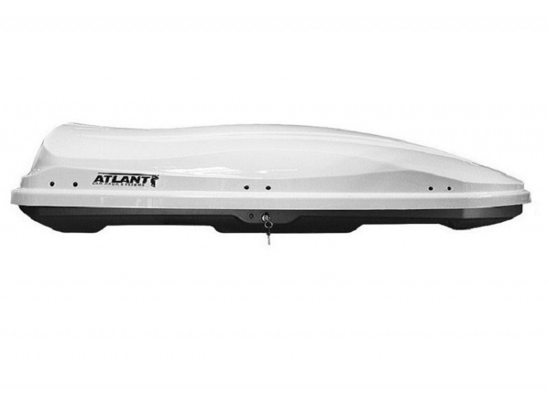 Автобокс Atlant Diamond 350 л. белый глянцевый 1350x800x400 арт. 8597