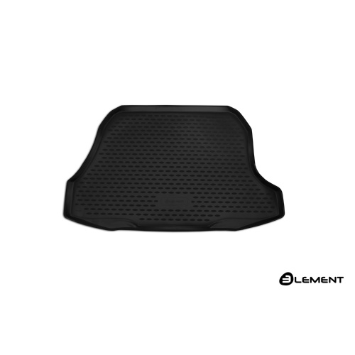 Коврик в багажник Chery Tiggo 2 2016-2020, полиуретан Element, Черный, Арт. ELEMENT6323B13