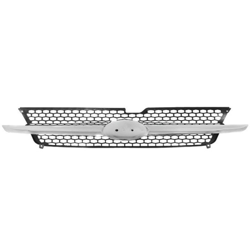 Решетка радиатора  Hyundai Getz 2002-2005 3 дв. с хром молдингом, Центр (C) Арт. STHN35093D0