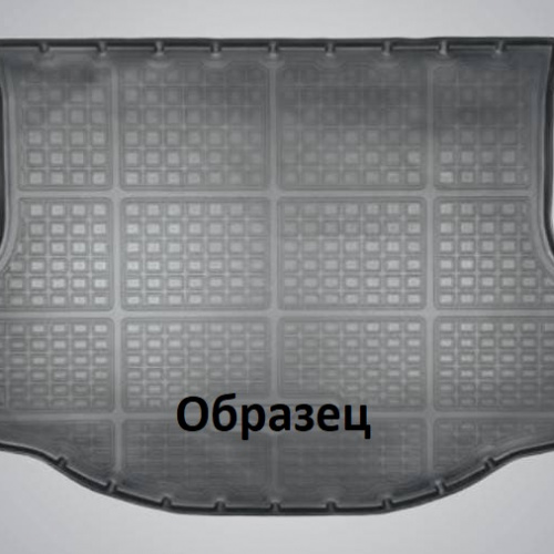 Коврик в багажник Toyota RAV4 (XA40) 2012-2015, полиуретан L.LOCKER, Черный, с докаткой Арт. 0109040701