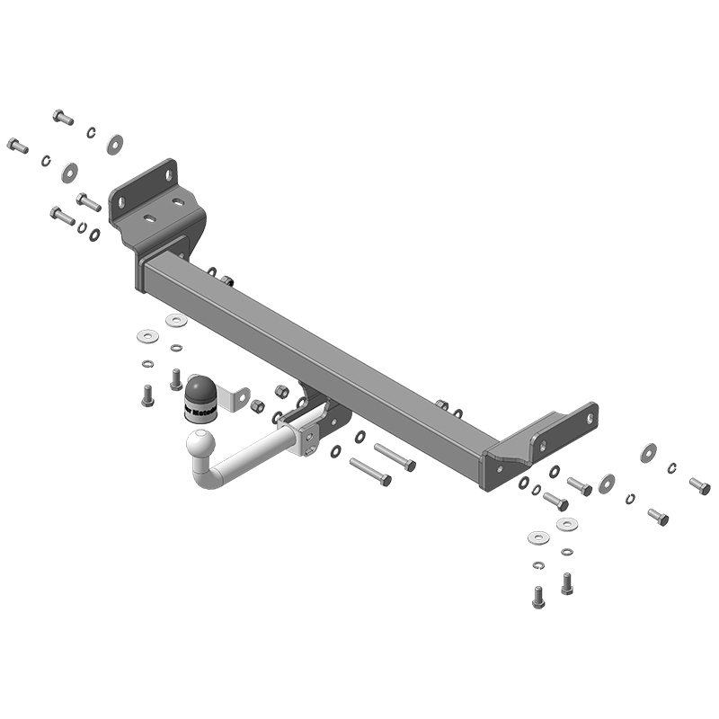 Фаркоп OMODA C7 2024- оцинкованный MOTODOR Арт. 99026A