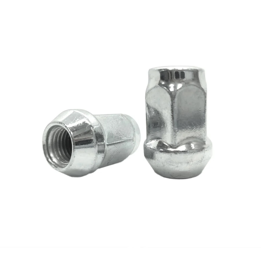 Гайка колеса M12x1.25 Конус h-35мм закрытая, Цинк, Ключ 19, Арт. 801444VZ