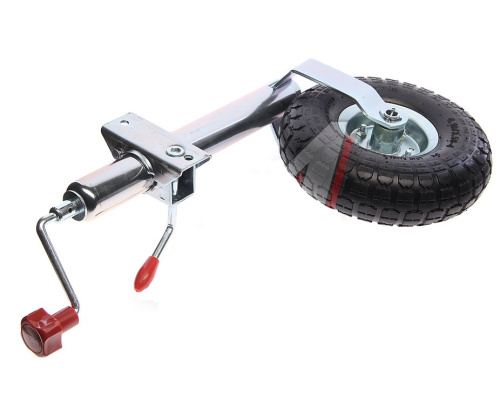 Опорное колесо в сборе с хомутом пневматическое ALVI-STYLE Арт. Air wheel