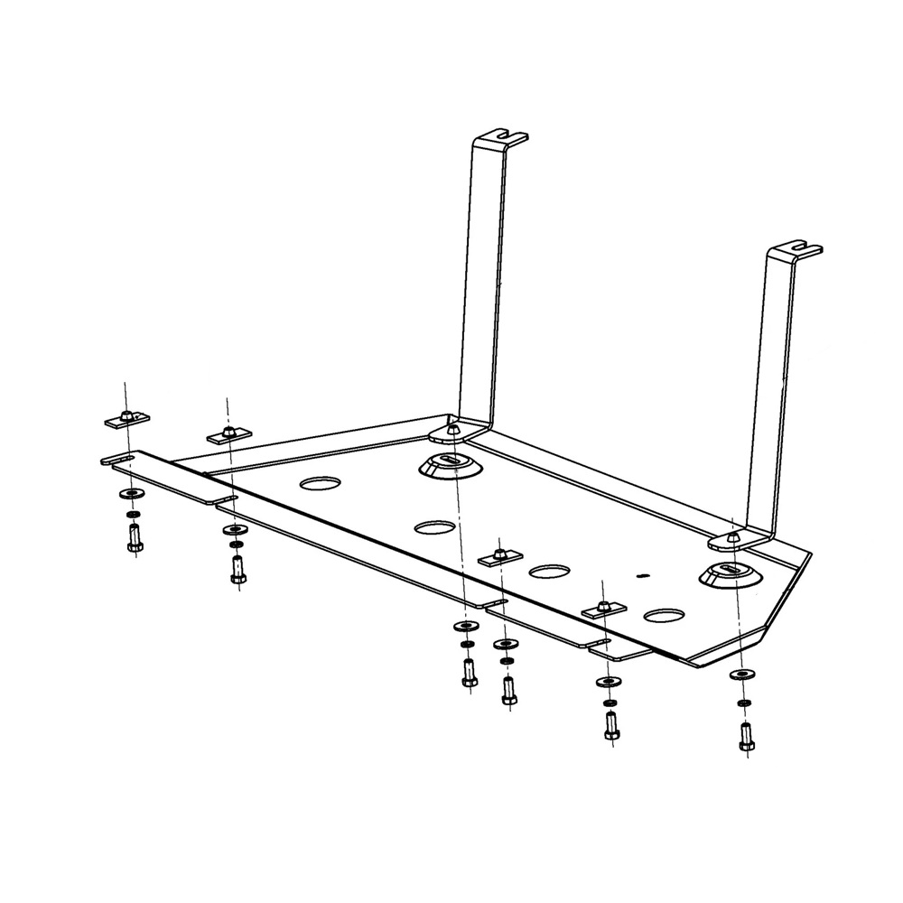 Защита топливного бака GAC S7 2026- V- 1,5 гибрид AT 4WD Арт. NLZ10308630A