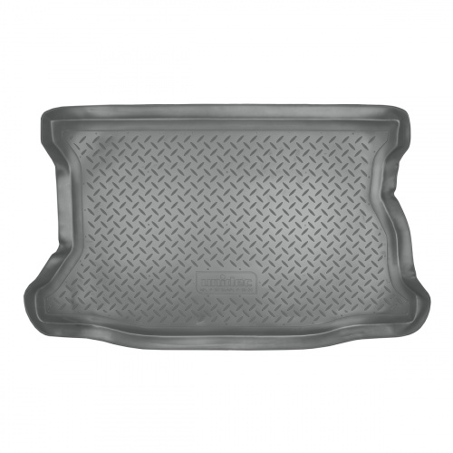 Коврик в багажник Honda Fit  2001-2008, полиуретан Norplast, Серый, Арт. NPL-P-30-20-G
