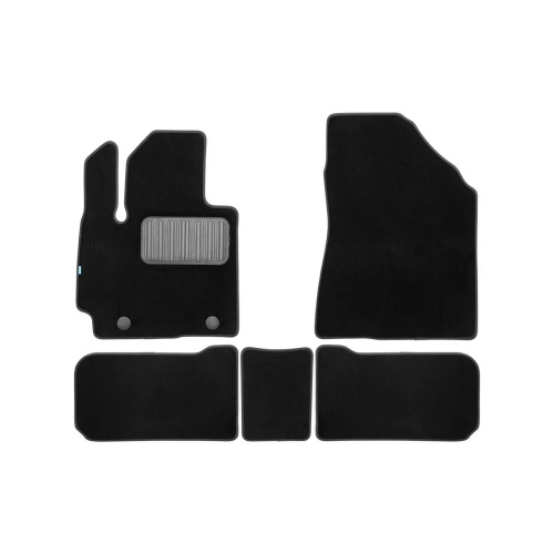 Коврики в салон Changan CS55 Plus 2021-, ткань Klever premium, Черный, Арт. KLEVER05A70156110KH