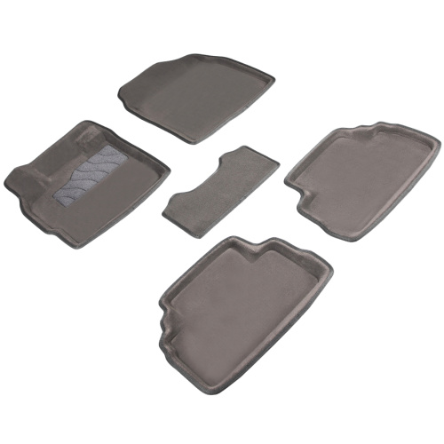 Коврики в салон Mazda CX-7  2006-2009, 3D ткань Seintex , Серый, Арт. 71727