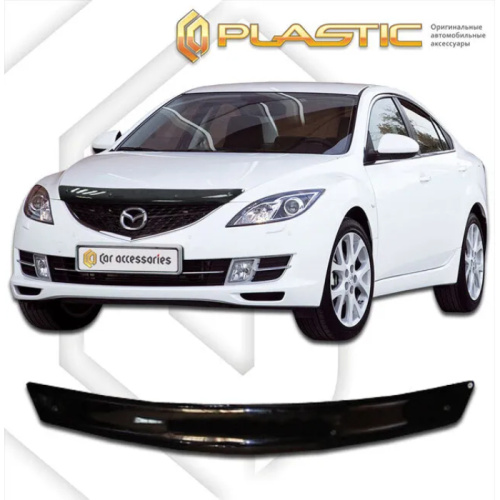 Дефлектор капота Ca-Plastic для Mazda Mazda6, арт.20100101033230000000000