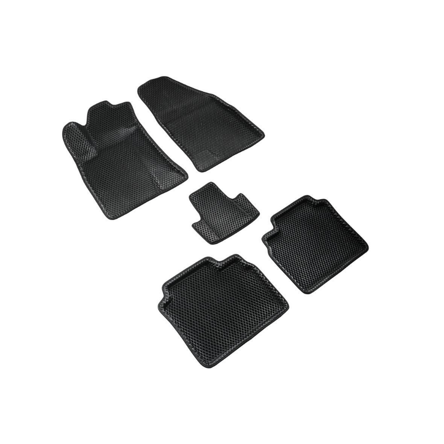 Коврики в салон Chery Arrizo 8 2022-, 3D EVA Seintex "ромб", Черный, Арт. 317347