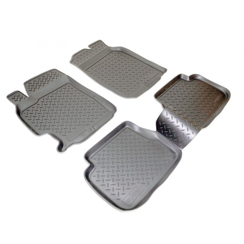 Коврики в салон Mazda 6 (GG) 2002-2005 Седан, полиуретан Norplast, Черный, Арт. NPL-Po-55-06