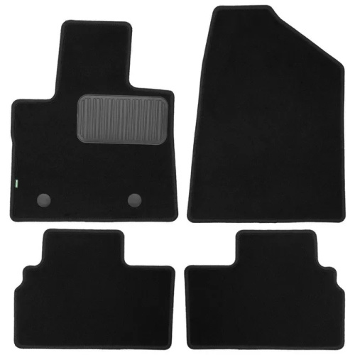 Коврики в салон Changan UNI-K 2020-, текстильные Klever standart, Черный, Арт. KLEVER0209200301210KH