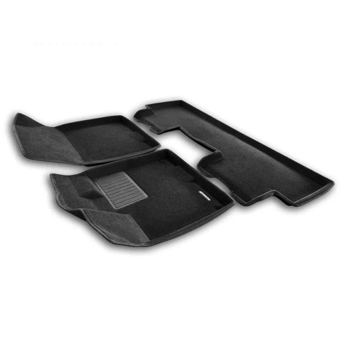 Коврики в салон GAC GS4 2024-, 3D ткань Euromat Business, Черный, Арт. EMC3D001438