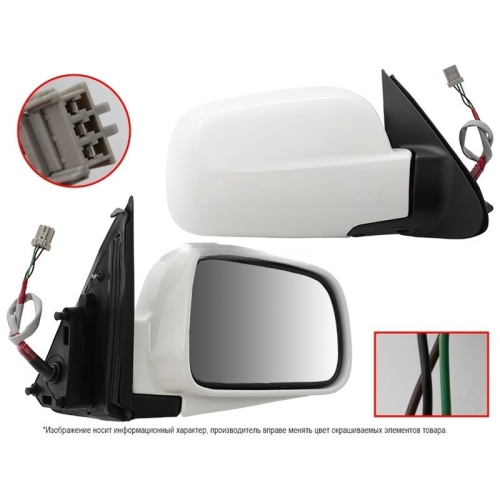 Зеркало боковое  Honda CR-V II 2001-2004 Рег-ка/3конт, справа (R) Арт. STHD669401