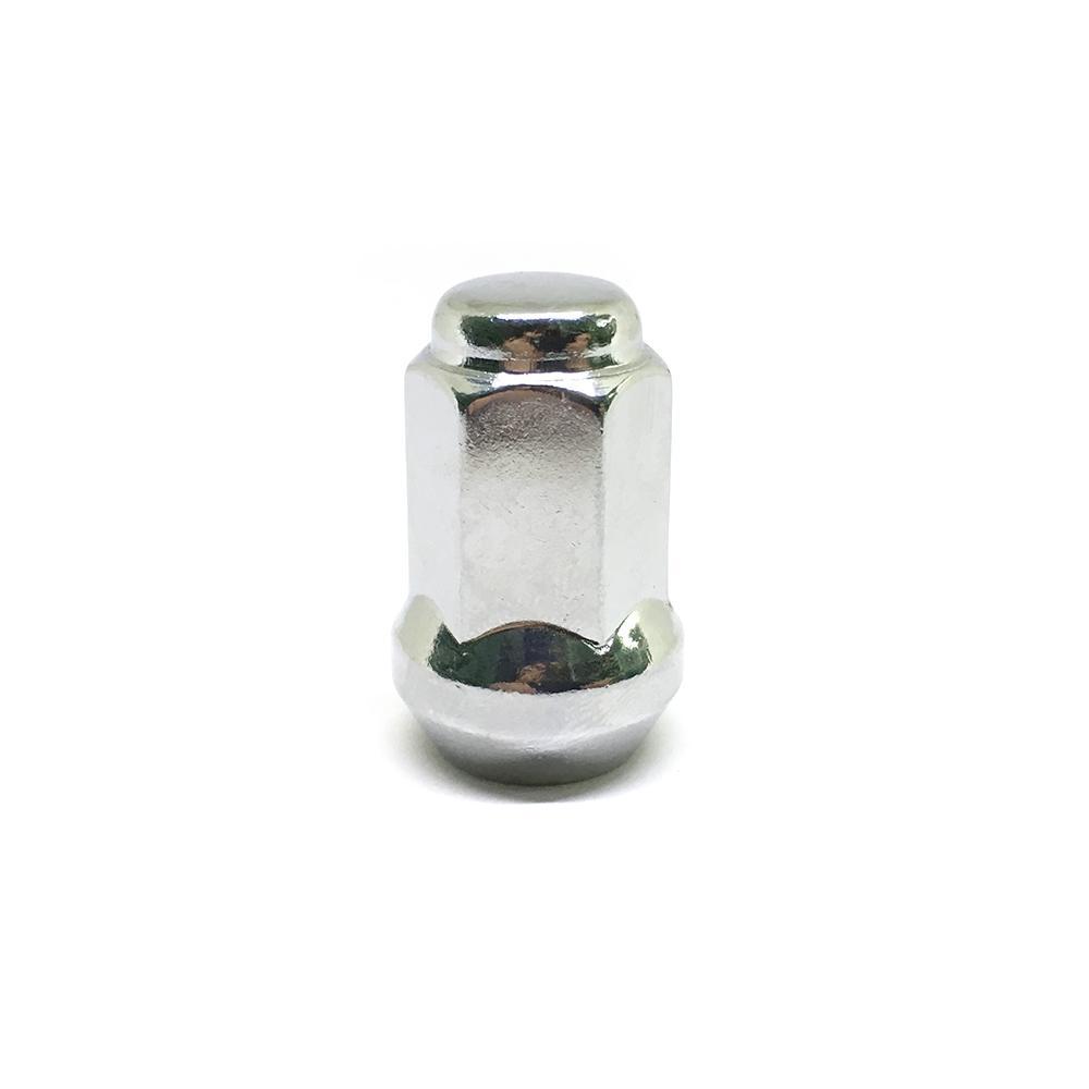 Гайка колеса M12x1.5 Конус h-35мм открытая, Хром, Ключ 21, Hyundai Арт. 145852963