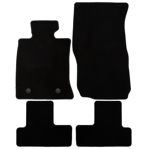 Коврики в салон MINI Hatch (R56) 2006-2010, текстильные Klever эконом, Черный, Арт. KLEVER01850101200K