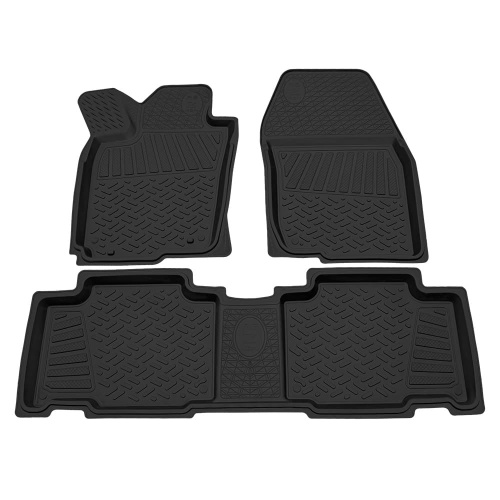 Коврики в салон Toyota RAV4 (XA40) 2012-2015, резина Rezkon, Черный, Арт. 1034035200