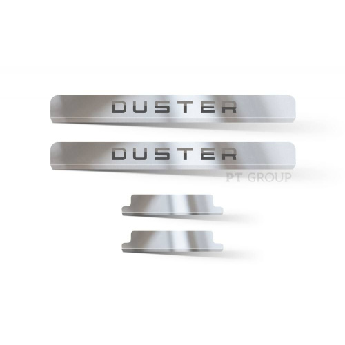 Накладки на пороги Renault Duster I 2015-2020 FL   4 шт Арт. RDU220401